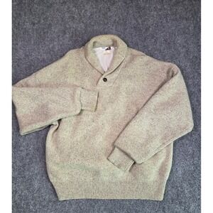 VIntage Staff by Wilson Waterproof Wool Sweater Mens XXL Shawl Neck Pullover XCR